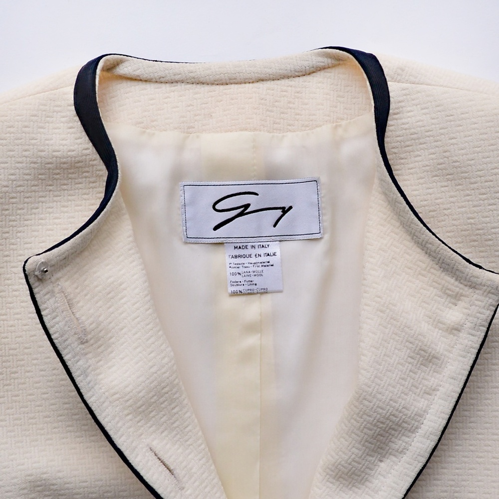 Genny Brand Suit (now owned by Versace) jacket & skirt - Picture 4 of 8